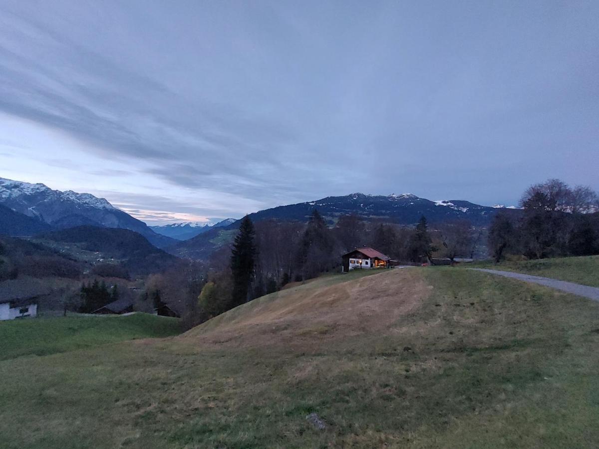 Bergmomente Montafon Ferienhaus Bitschweil Villa Tschagguns Exterior photo